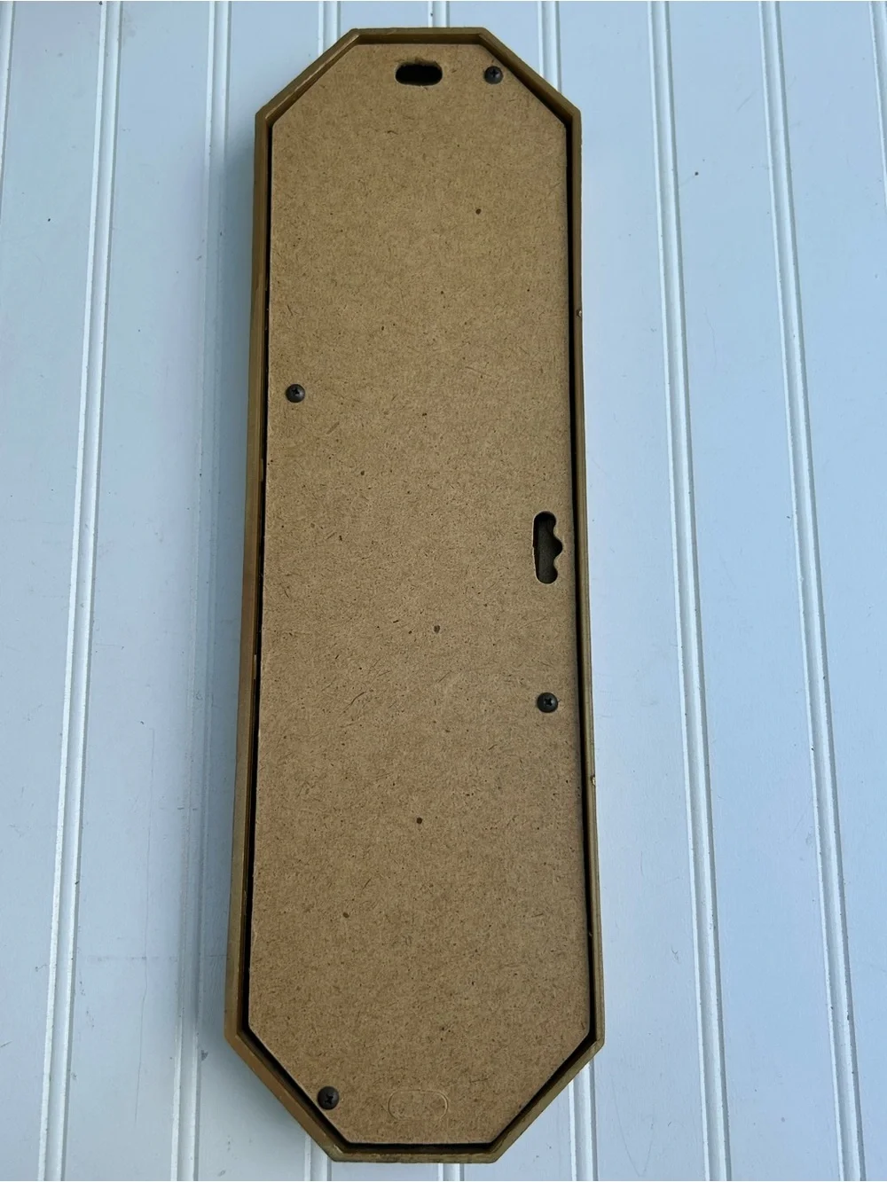 Vintage Mirror Gold Ornate Narrow Gallery Wall Scroll Edge Home Accent 18x5